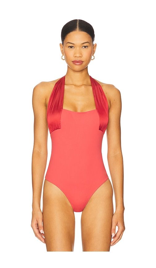 X REVOLVE Get It Done Halter Top in Coral. - size M (also in XL) - Free People - Modalova