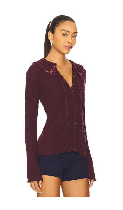 Juniper Long Sleeve in Purple. - size M (also in XS) - Free People - Modalova