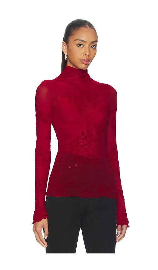You Decide Long Sleeve in Red. - size L (also in M, S, XS) - Free People - Modalova