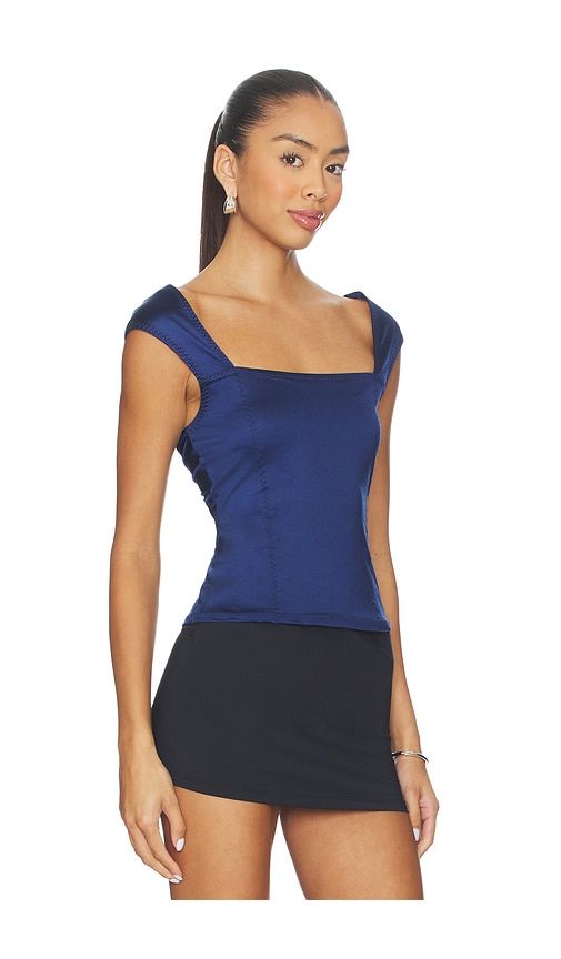 Shine On Tee in Blue. - size L (also in XS) - Free People - Modalova