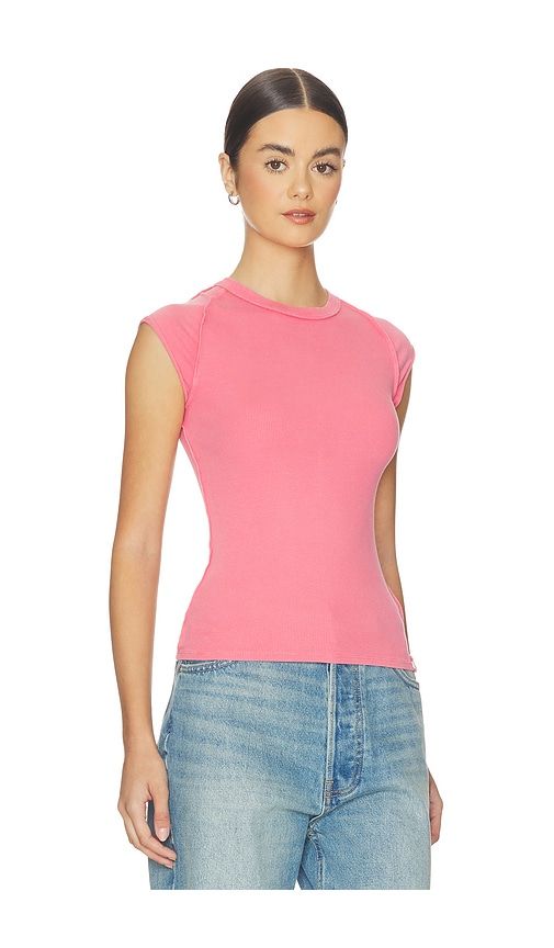 Ever Had Tee in Blush. - size L (also in M, S, XL, XS) - Free People - Modalova