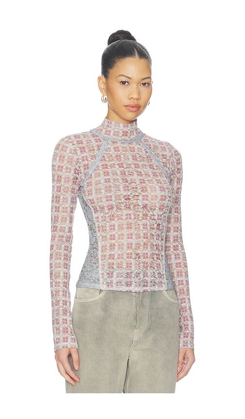 Lyric Long Sleeve Top in Multi. - size L (also in M, S, XS) - Free People - Modalova