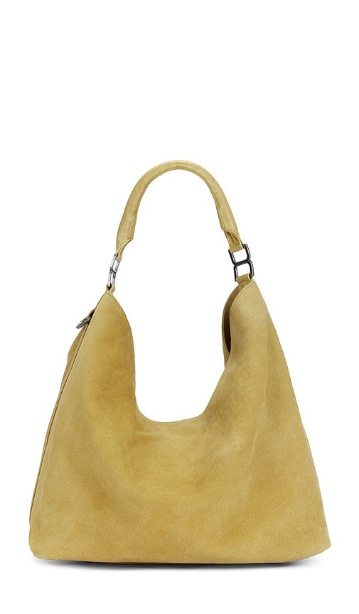 Suzie Suede Slouch Tote Bag in Tan - Free People - Modalova