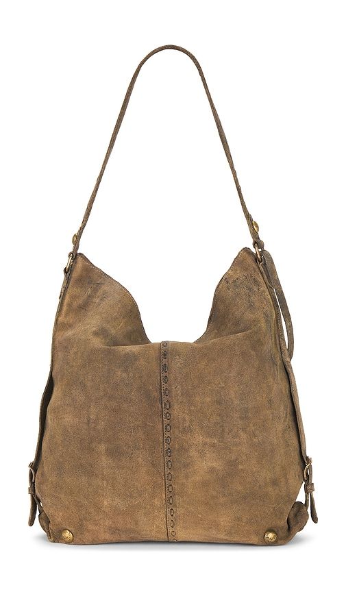 Wtf Dallas Distressed Shoulder Bag in Brown - Free People - Modalova