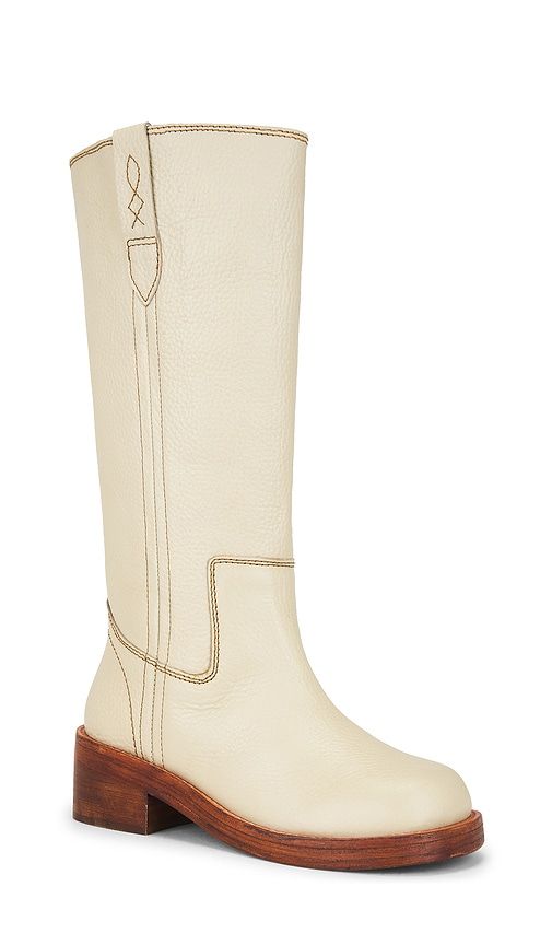 Blaze Pull On Boot in Ivory. - size 10 (also in 11) - Free People - Modalova