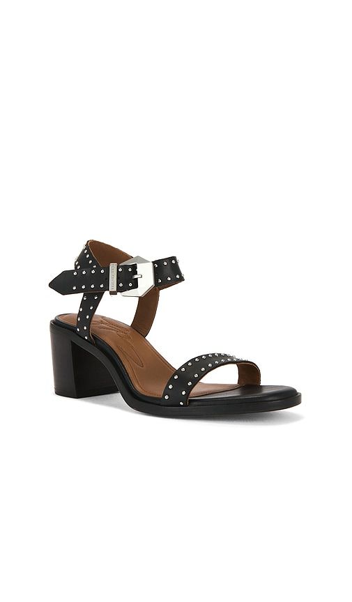 Buckle Up Block Heel in Black. - size 6 (also in 8.5, 9) - Free People - Modalova