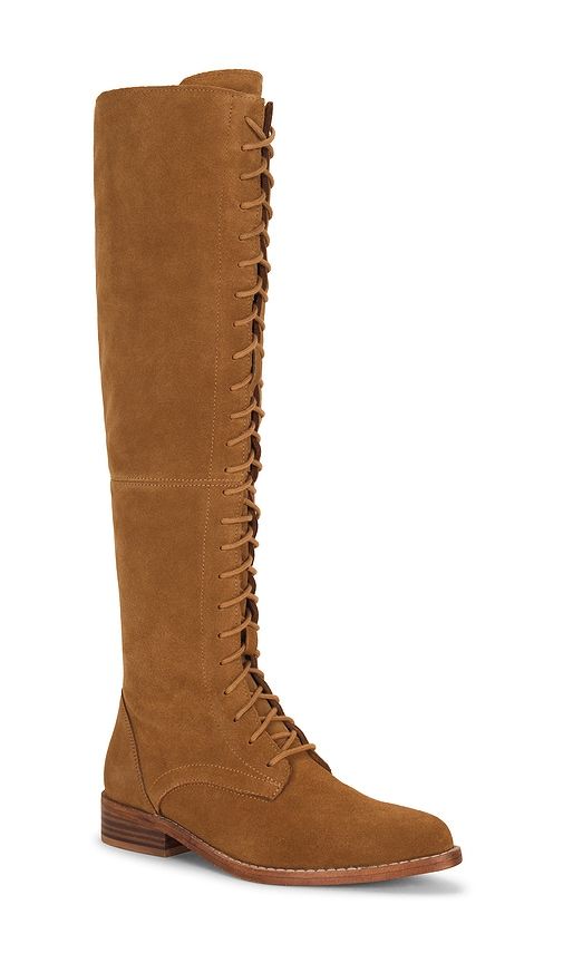 Davey Lace Up Boot in Brown. - size 10 (also in 6, 6.5, 7, 7.5, 8, 8.5, 9, 9.5) - Free People - Modalova