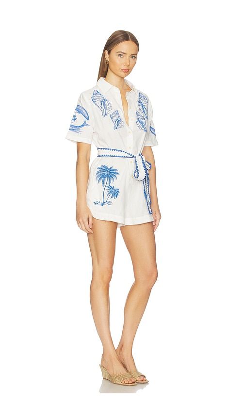 Romper in ,Blue. - size XL (also in XS) - FARM Rio - Modalova