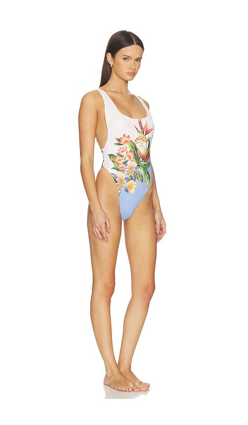 One Piece in Cream. - size L (also in S, XS) - FARM Rio - Modalova