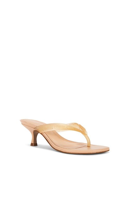 Rob Heel Sandal in Blush. - size 7 (also in 9) - FARM Rio - Modalova