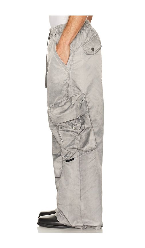 Sand Washed Nylon Cargo Pants in . - size L (also in M, S, XL/1X) - Feng Chen Wang - Modalova