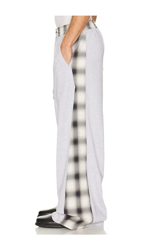 Patched Panel Jersey Trousers in . - size L (also in XL/1X) - Feng Chen Wang - Modalova