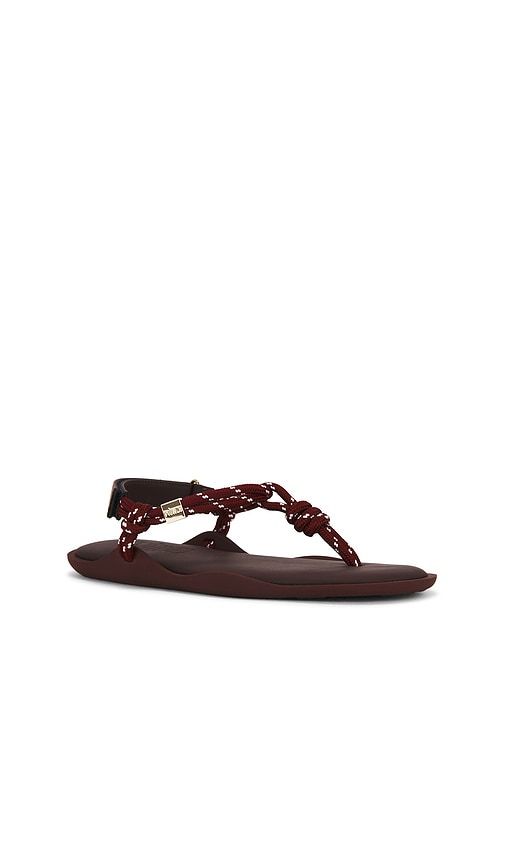 FlÃ² Monocolor Sandal in Burgundy. - size 36 (also in 37, 38, 39, 40, 41) - FlÃ²wze - Modalova