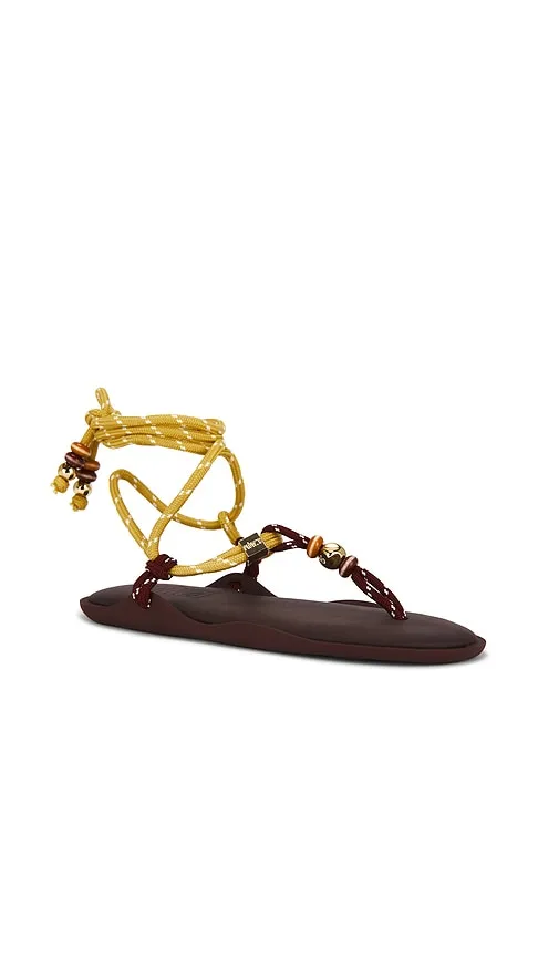FlÃ² Twin Beaded Sandal in Multi. - size 36 (also in 37, 38, 39, 40, 41) - FlÃ²wze - Modalova