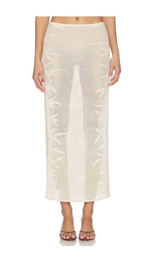 Zhenya Skirt in Beige. - size M (also in S, XS) - Flook The Label - Modalova