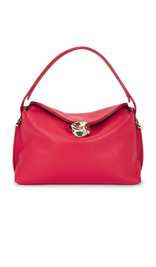 Hanna Mini Top Handle Bag in Red - Flattered - Modalova