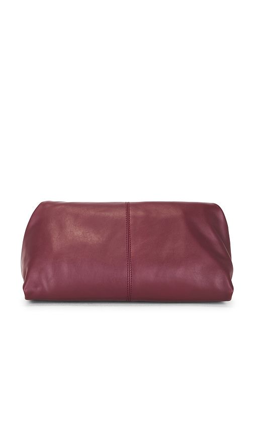 Flattered Clay Clutch in Burgundy - Flattered - Modalova