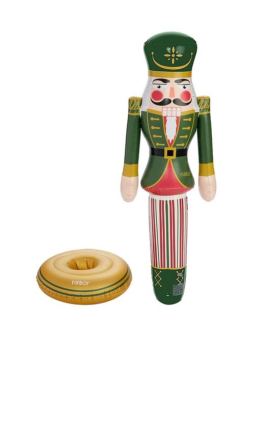 Small Classic Inflatable Nutcracker in Green - FUNBOY - Modalova