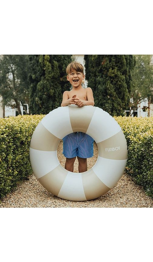 Kids Vintage Tube Float in Tan - FUNBOY - Modalova