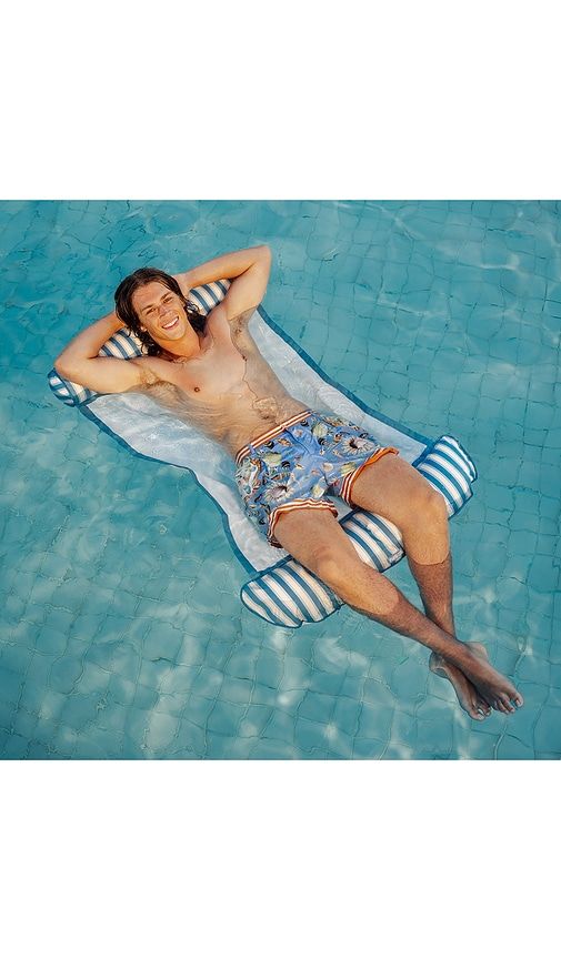 Fabric Pool Hammock in Blue,White - FUNBOY - Modalova