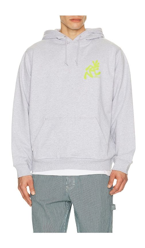 Running Man Hooded Sweatshirt in Light Grey. - size L (also in S) - Gramicci - Modalova