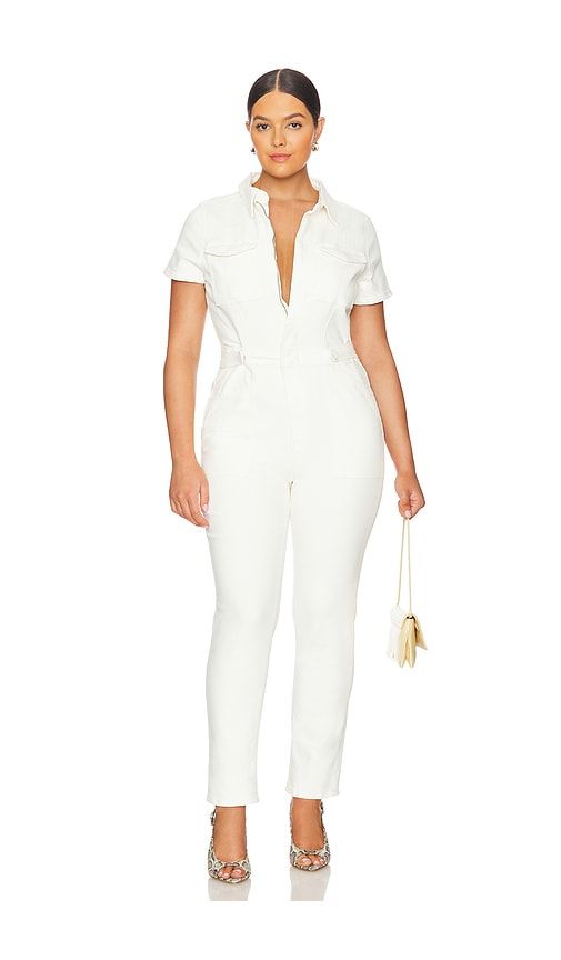 Fit For Success Jumpsuit in White. - size 4X (also in 5X) - Good American - Modalova