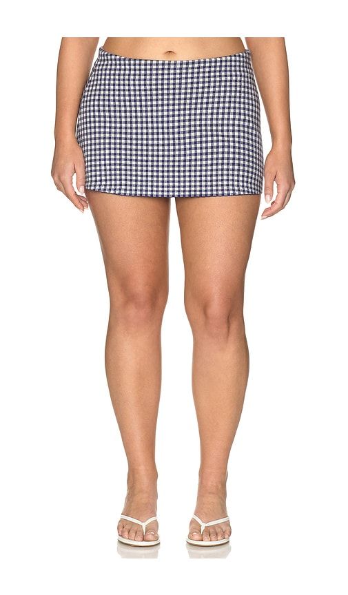 The Keepsake Skort in Navy. - size L (also in M, S, XS, XXL/2X) - Good American - Modalova
