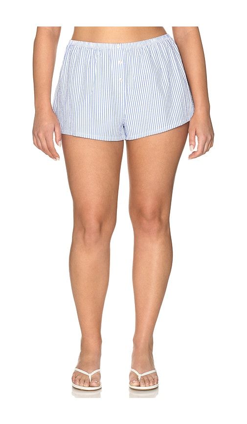 The Pull On Shorts in Blue. - size L (also in M, S, XS) - Good American - Modalova