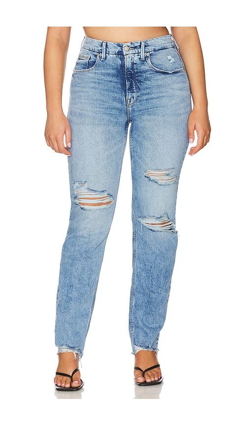 Good Icon Straight Jeans in Denim-Light. - size 18 (also in 24, 26) - Good American - Modalova