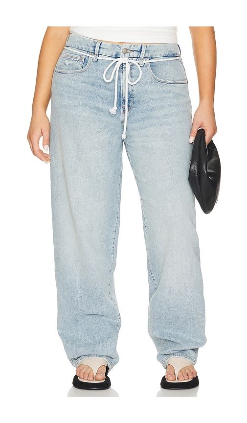 Good 90s Loose Drawstring Jeans in Denim-Light. - size 26 (also in 28) - Good American - Modalova
