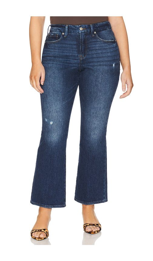 Good Petite Boot Jeans in Denim-Dark. - size 0 (also in 18, 20, 26, 28) - Good American - Modalova
