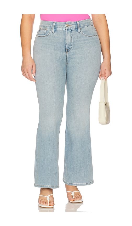 Good Petite Flare Jeans in Blue. - size 20 (also in 22, 24) - Good American - Modalova