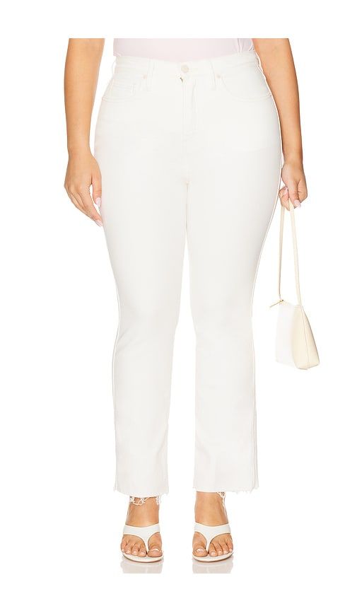 Good Standard Kick Flare in White. - size 6 (also in 8) - Good American - Modalova