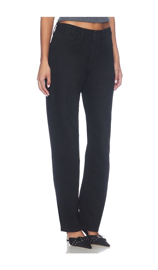 Vintage Straight Jeans in Black. - size 0 (also in 00, 10, 12, 2, 4, 6, 8) - Good American - Modalova