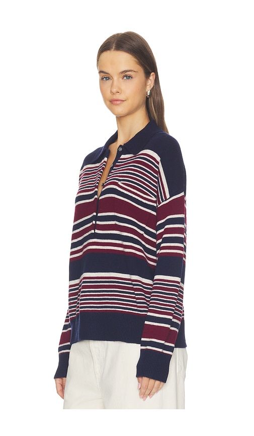The Oversized Rugby Sweater in Multi. - size L (also in M, S, XS) - Good American - Modalova