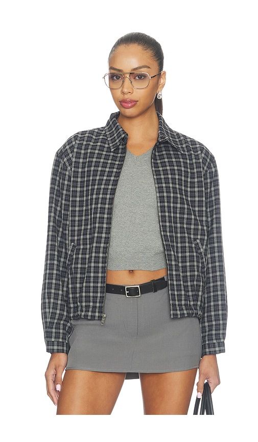 The Lightweight Bomber in Grey. - size M (also in S, XL/1X) - Good American - Modalova