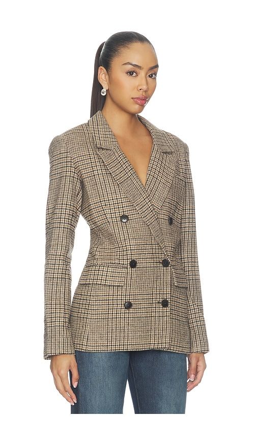 The Oversized Double Breasted Blazer in Brown. - size XS (also in S, M, L, XL/1X) - Good American - Modalova