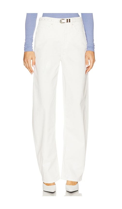 Twill Good Barrel Pant in White. - size 0 (also in 10, 12, 16, 18, 2, 20, 22, 24, 4, 6, 8) - Good American - Modalova
