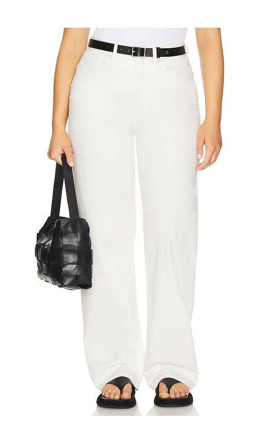 Twill Good Barrel Pant in White. - size 10 (also in 12, 20) - Good American - Modalova