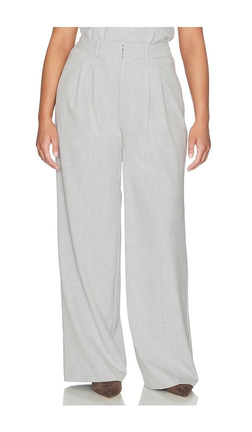 Essential Suiting Trousers in Light Grey. - size 0 (also in 12, 16, 20) - Good American - Modalova