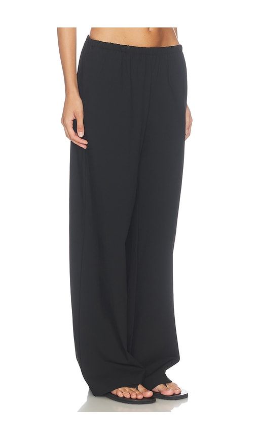The Pull On Trouser in Black. - size L (also in M, S, XS) - Good American - Modalova