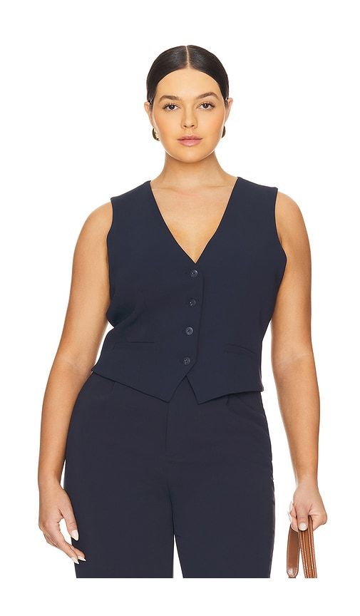 Vest in Navy. - size 5X (also in M) - Good American - Modalova