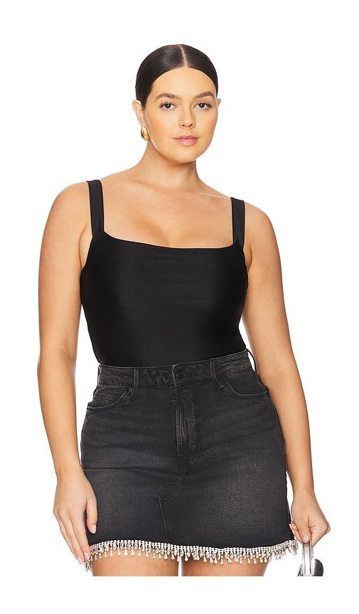 Compression Shine Bodysuit in Black. - size 4X (also in 5X) - Good American - Modalova