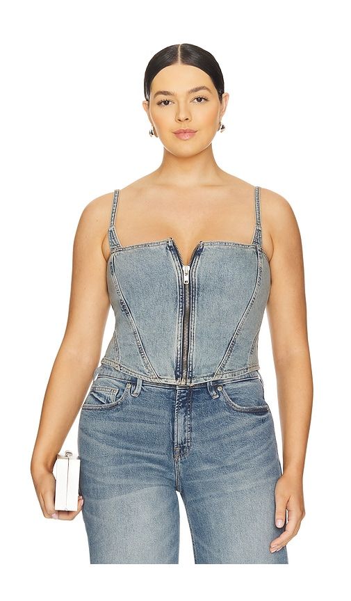 Denim Bustier in Blue. - size 4X (also in 3X) - Good American - Modalova