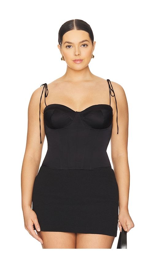 Satin Bustier Top in Black. - size S (also in XXXXL/4X) - Good American - Modalova