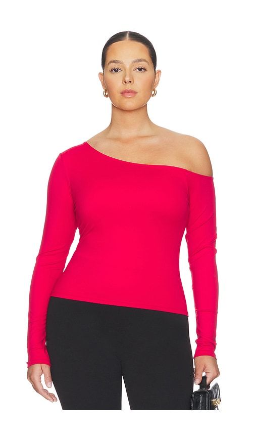 Weightless Sculpting One Shoulder Top in Red. - size M (also in S) - Good American - Modalova