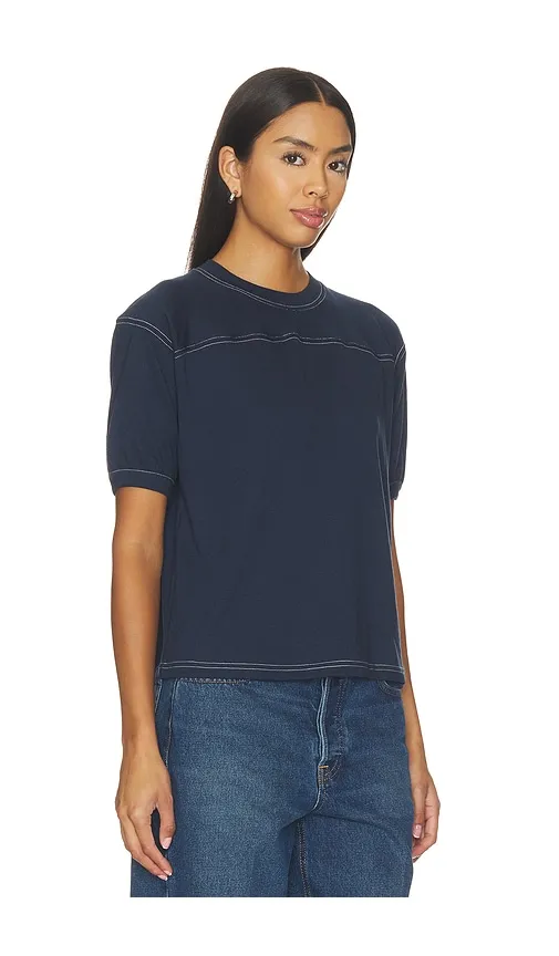 The Gym Tee in Navy. - size S (also in XS) - Good American - Modalova