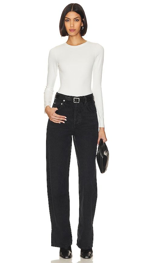 Sculpting Crew Bodysuit in . Taglia 2X. Also in 3X - Good American - Modalova