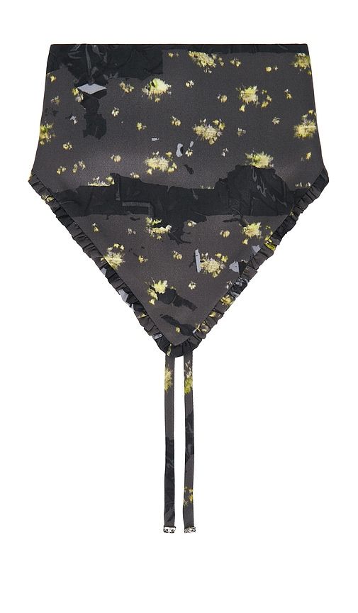 Ganni Silk Head Scarf in Black - Ganni - Modalova