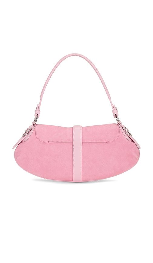 Ganni B-kat Suede Bag in Pink - Ganni - Modalova